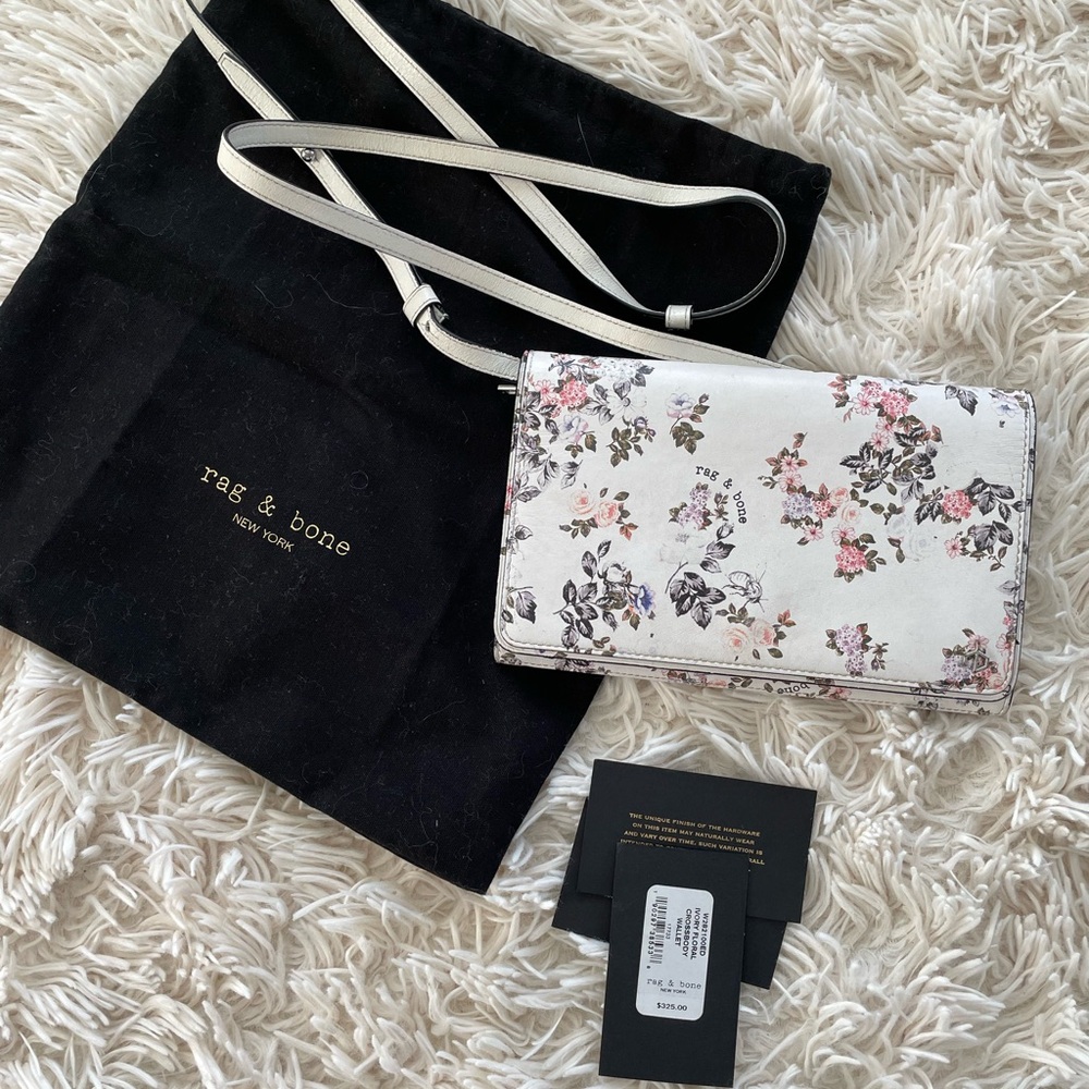 Rag and Bone wallet on strap.